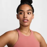Nike One Twist женская Light-Support Lightly Lined High-Neck Sports Bra Pink
