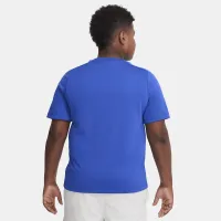 Nike Dri-FIT Icon Big дитячі (для хлопчиків) Graphic тренувальні Top (Extended Size) блакитний