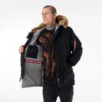 Куртка Alpha Industries Arctic Discoverer 11810003 - Чорна