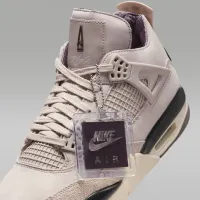 Nike Air Jordan 4 Retro x A Ma манера женская Кроссовки цвет коричневый