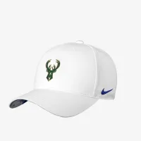 Milwaukee Bucks Rise Nike NBA Adjustable Cap цвет белый