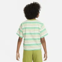 Nike Sportswear Essentials+ Big дитячі (Girls') Boxy футболка колір зелений