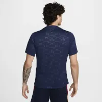 FC Barcelona Academy Pro Home чоловічі Nike Dri-FIT Soccer Pre-Match Short-Sleeve Top блакитний