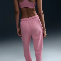 Nike Sportswear Club Fleece женская Mid-Rise оверсайз Sweatpants Pink