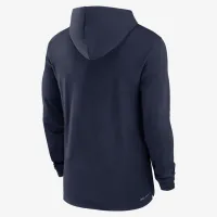 Arizona Wildcats Sideline чоловічі Nike Dri-FIT College Long-Sleeve Hooded Top блакитний