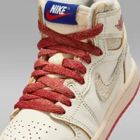 Nike Jordan 1 Retro High OG Little дитячі Кросівки колір білий