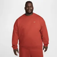 Nike Solo Swoosh чоловічі Fleece Crew колір червоний