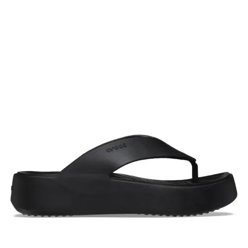 Шльопанці Crocs Getaway Platform Flip 209410-001 - Чорні