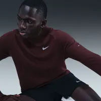 Nike Stride мужские Dri-FIT Running Waffle Crew цвет красный