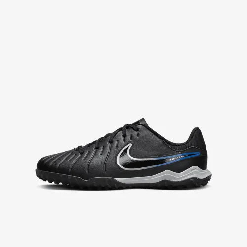 Nike Jr. Tiempo Legend 10 Academy Little/Big детские Turf Low-Top Soccer Кроссовки цвет черный