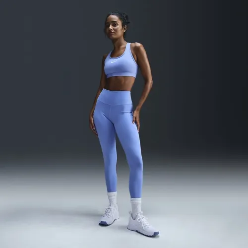 Nike One женская С высокой Талией 7/8 лосины с карманамисиний