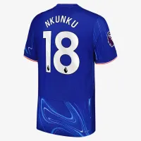Christopher Nkunku Chelsea 2024/25 Match Home мужские Nike Dri-FIT ADV Soccer Jersey синий