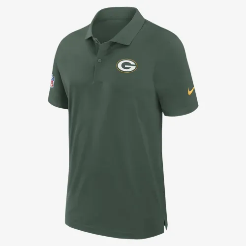 цвет зеленый Bay Packers Sideline мужские Nike Dri-FIT NFL Polo цвет зеленый