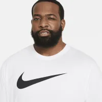 Nike Sportswear Swoosh мужские футболка цвет белый