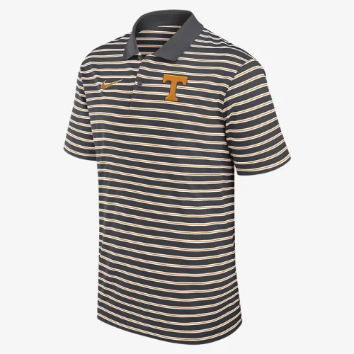 Tennessee Volunteers Primetime Victory Striped чоловічі Nike Dri-FIT College Polo колір сірий
