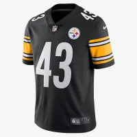 NFL Pittsburgh Steelers Nike Vapor Untouchable (Troy Polamalu) чоловічі Limited Football Jersey колір чорний