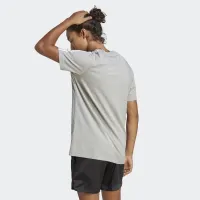 Футболка adidas Essentials Single Jersey 3-Stripes IC9337 - Сіра