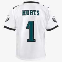 Jalen Hurts Philadelphia Eagles Big детские Nike Dri-FIT NFL Football Jersey цвет белый