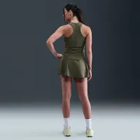 Nike Victory женская Dri-FIT Short Flouncy Tennis юбка цвет зеленый