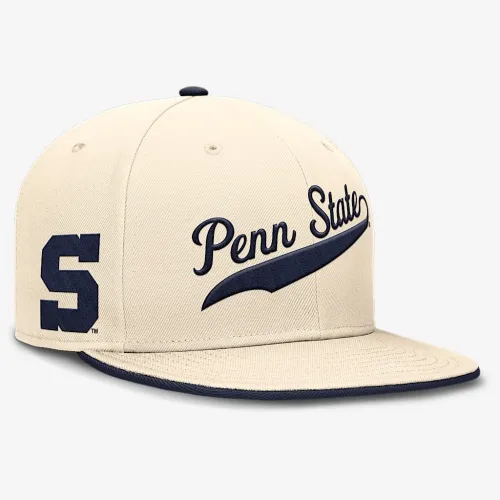 Penn State Nittany Lions Primetime True чоловічі Nike Dri-FIT College Fitted Hat колір коричневий