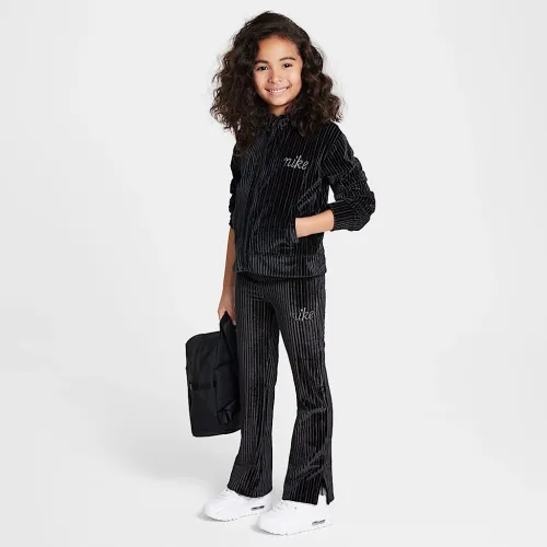 Nike Little дитячі 2-Piece Cozy Rib Track комплект колір чорний