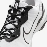 Nike Alpha Huarache Varsity 4 Low мужские бейсбольные бутсы цвет белый