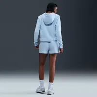 Nike Sportswear Club Fleece жіноча Pullover Толстовка з капюшоном блакитний