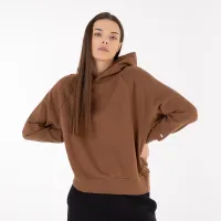 Кофта/футболка Champion Eco-Friendly Organic хлопковыеТолстовка с капюшоном 116215-MS519 - коричневая