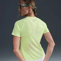Nike Swift жіноча Dri-FIT Short-Sleeve Running Top Yellow