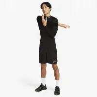 Nike Pro чоловічі Dri-FIT Fitness Mock-Neck Long-Sleeve Top колір чорний