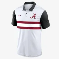 Alabama Crimson Tide Vapor мужские Nike Dri-FIT College Polo цвет белый