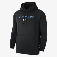 Nike Club Fleece мужские для гольфа Толстовка с капюшоном цвет черный