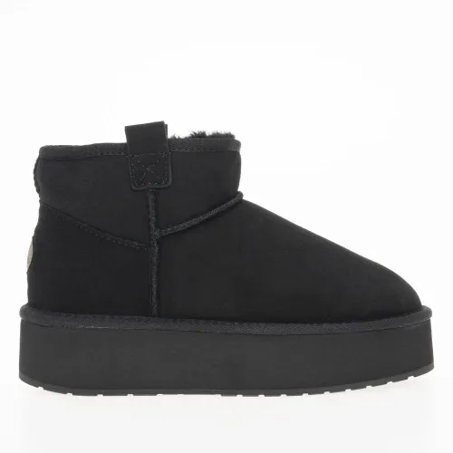 Кроссовки Emu Australia Foy Flatform Micro W13073BLAK - Черные