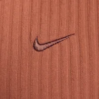 Nike Sportswear Chill Rib женская Slim Full-Zip Cardigan Orange