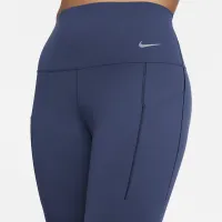 Nike Universa жіноча Medium-Support З високою талією Full-Length лосіни з кишенямиблакитний