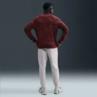 Nike Primary чоловічі Therma-FIT Versatile Crew колір червоний