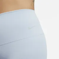 Nike Zenvy женская Gentle-Support С высокой Талией 7/8 лосины синий