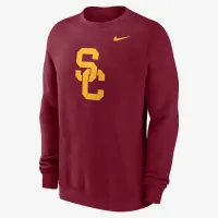 USC Trojans Primetime Everколір зелений Logo чоловічі Nike College Pullover Crew колір червоний