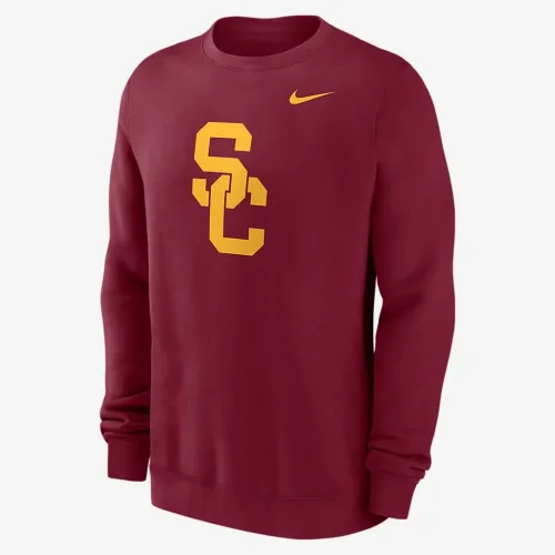 USC Trojans Primetime Everколір зелений Logo чоловічі Nike College Pullover Crew колір червоний