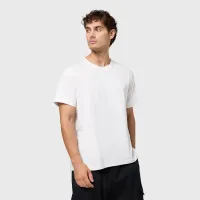 Футболка Champion Tonal Logo Crewneck 220278-WW036 - Белая