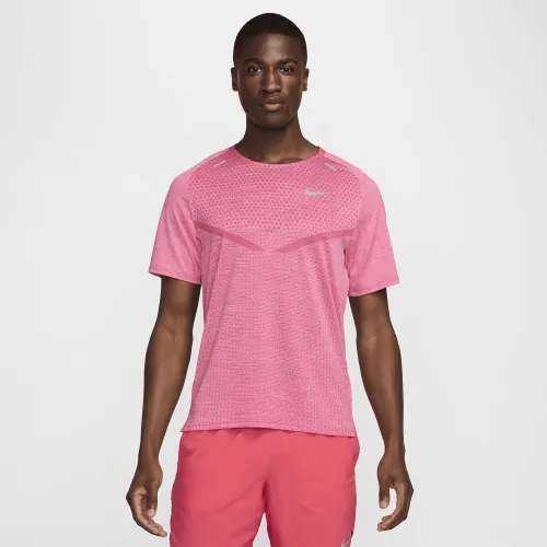 Nike TechKnit чоловічі Dri-FIT ADV Short-Sleeve Running Top Pink