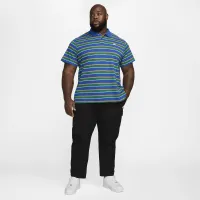 Nike Club чоловічі Striped Polo блакитний