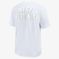 West Virginia Mountaineers Statement Max90 чоловічі Nike College футболка колір білий