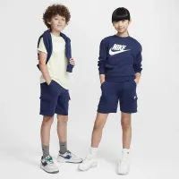 Nike Sportswear Club Fleece Big детские Cargo шорты синий