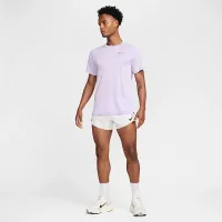 Nike Stride мужские Dri-FIT ADV Short-Sleeve Running Top цвет фиолетовый