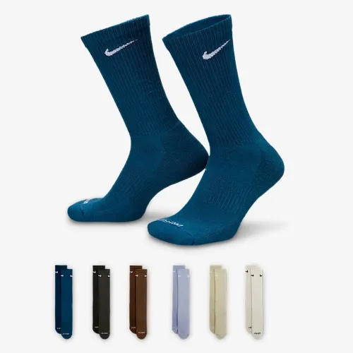 Nike Everyday Plus Cushioned тренировочные Crew носки (6 пары) многоцветный