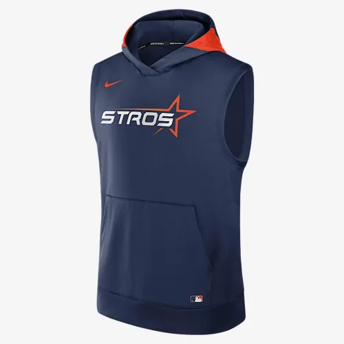Houston Astros Authentic Collection City Connect Men’s Nike Dri-FIT MLB Sleeveless Pullover Толстовка з капюшоном блакитний