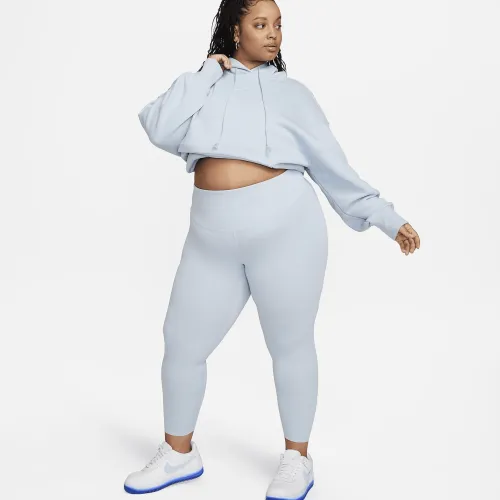Nike Zenvy жіноча Gentle-Support З високою талією 7/8 Leggings (Plus Size) блакитний
