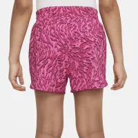 Nike One Big дитячі (Girls') Woven З високою талією шорти колір червоний
