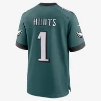Jalen Hurts Philadelphia Eagles Super Bowl LIX чоловічі Nike NFL Game Jersey колір зелений